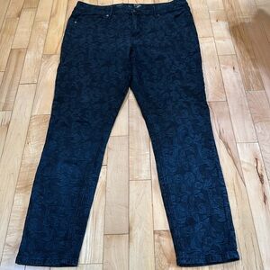 Seven7 Skinny Floral Jeans